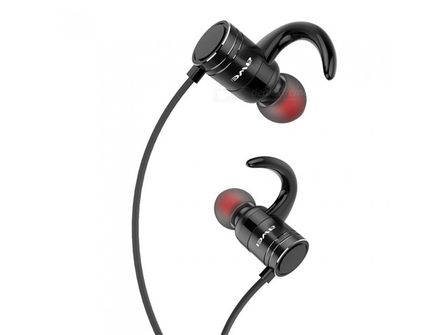 Беспроводные наушники Awei Wireless Sports Earphones AK7 (черные, пульт/микрофон)