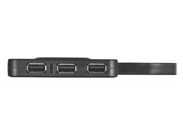 USB-хаб Trust Type-C USB Hub универсальный (4 x USB 2.0, черный)