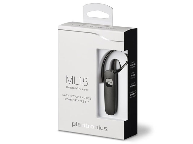 Bluetooth-гарнитура Plantronics Bluetooth Headset ML15 (черная)