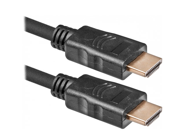 HDMI-кабель Defender HDMI Cable универсальный (ver.1.4, 1 метр, черный)