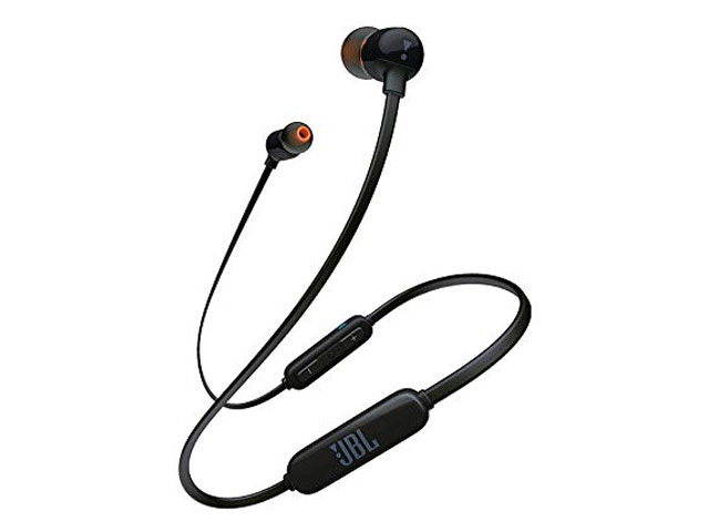 Беспроводные наушники JBL Tune T110BT (черные, пульт/микрофон)