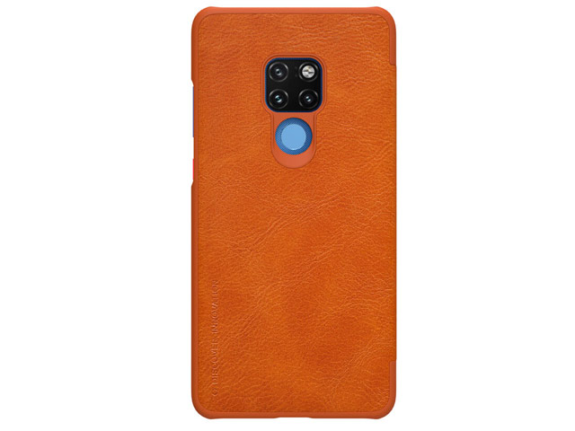 Чехол Nillkin Qin leather case для Huawei Mate 20 (коричневый, кожаный)