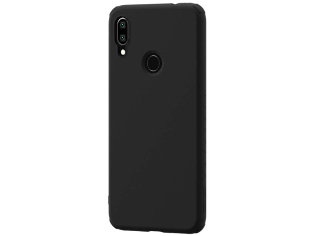 Чехол Nillkin Rubber Wrapped для Xiaomi Redmi Note 7 (черный, гелевый)