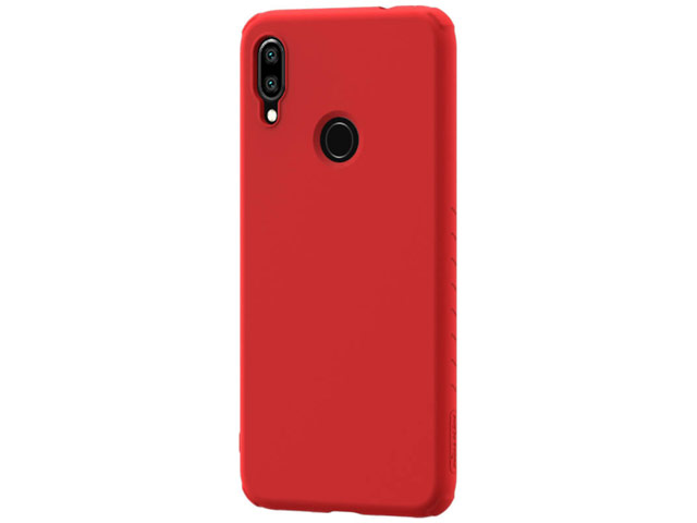 Чехол Nillkin Rubber Wrapped для Xiaomi Redmi Note 7 (красный, гелевый)