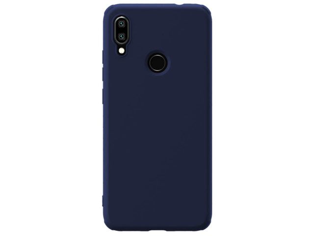 Чехол Nillkin Rubber Wrapped для Xiaomi Redmi Note 7 (синий, гелевый)