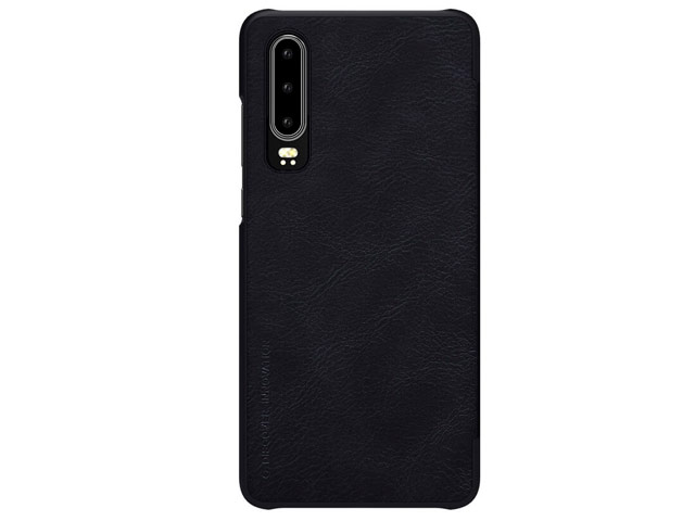 Чехол Nillkin Qin leather case для Huawei P30 (черный, кожаный)