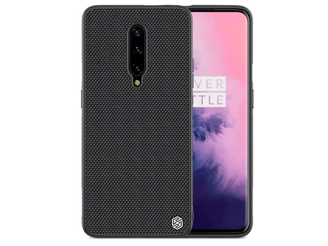 Чехол Nillkin Textured case для OnePlus 7 pro (черный, нейлон)