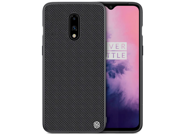 Чехол Nillkin Textured case для OnePlus 7 (черный, нейлон)