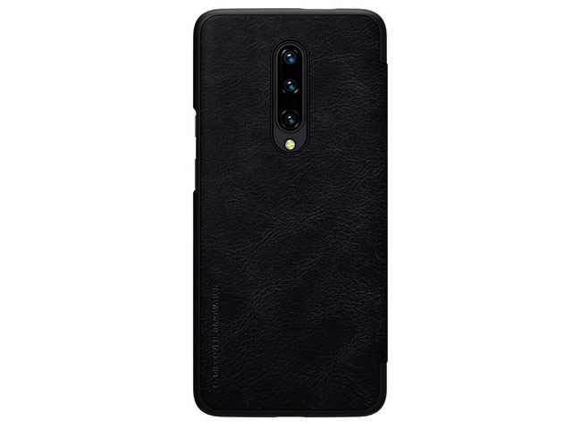 Чехол Nillkin Qin leather case для OnePlus 7 pro (черный, кожаный)