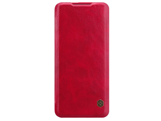 Чехол Nillkin Qin leather case для OnePlus 7 pro (красный, кожаный)