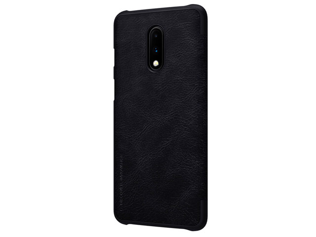 Чехол Nillkin Qin leather case для OnePlus 7 (черный, кожаный)