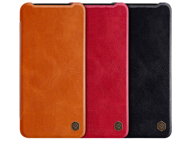 Чехол Nillkin Qin leather case для OnePlus 7 (черный, кожаный)