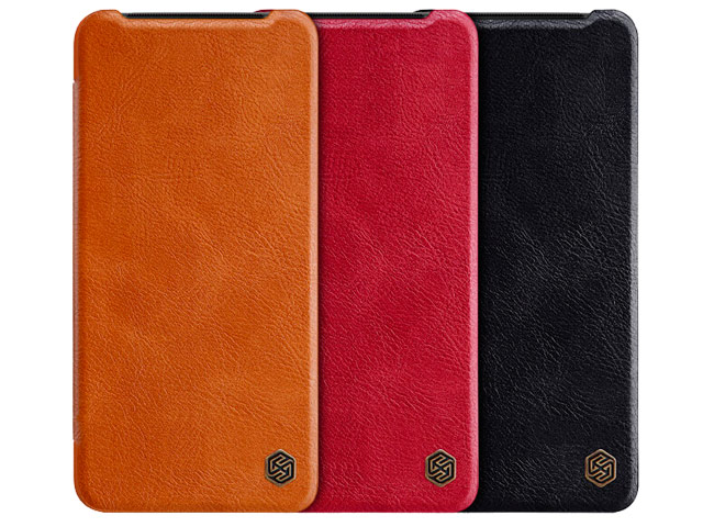 Чехол Nillkin Qin leather case для OnePlus 7 (черный, кожаный)