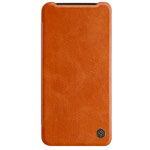 Чехол Nillkin Qin leather case для OnePlus 7 (коричневый, кожаный)