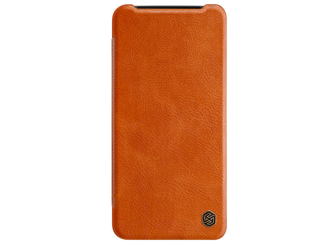 Чехол Nillkin Qin leather case для OnePlus 7 (коричневый, кожаный)