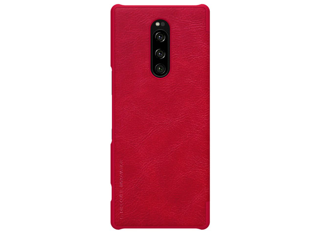 Чехол Nillkin Qin leather case для Sony Xperia 1 (красный, кожаный)