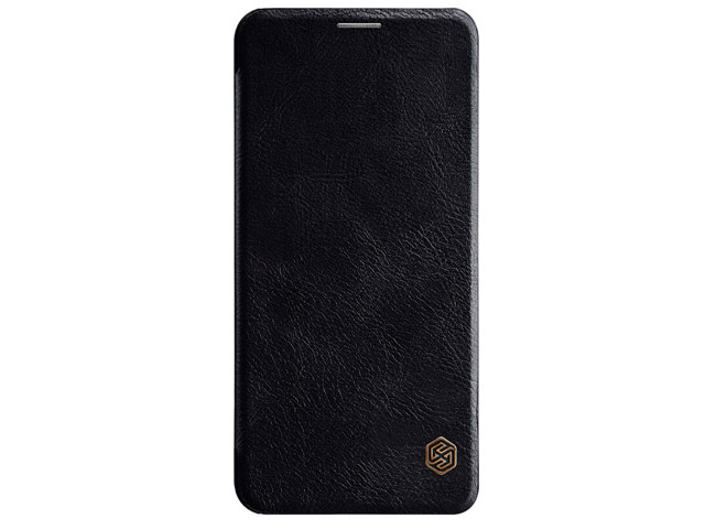 Чехол Nillkin Qin leather case для LG G8 ThinQ (черный, кожаный)