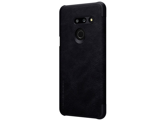 Чехол Nillkin Qin leather case для LG G8 ThinQ (черный, кожаный)