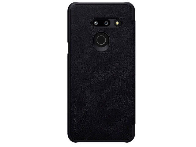Чехол Nillkin Qin leather case для LG G8 ThinQ (черный, кожаный)
