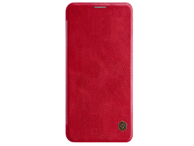 Чехол Nillkin Qin leather case для LG G8 ThinQ (красный, кожаный)