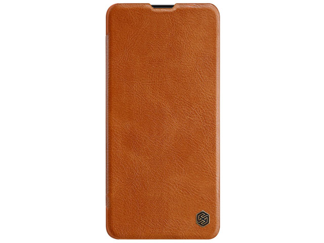 Чехол Nillkin Qin leather case для Xiaomi Mi 9T (коричневый, кожаный)