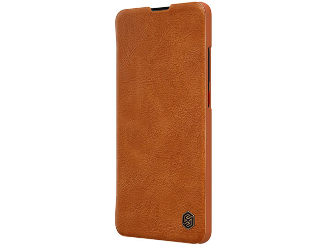 Чехол Nillkin Qin leather case для Xiaomi Mi 9T (коричневый, кожаный)