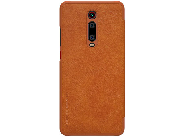 Чехол Nillkin Qin leather case для Xiaomi Mi 9T (коричневый, кожаный)