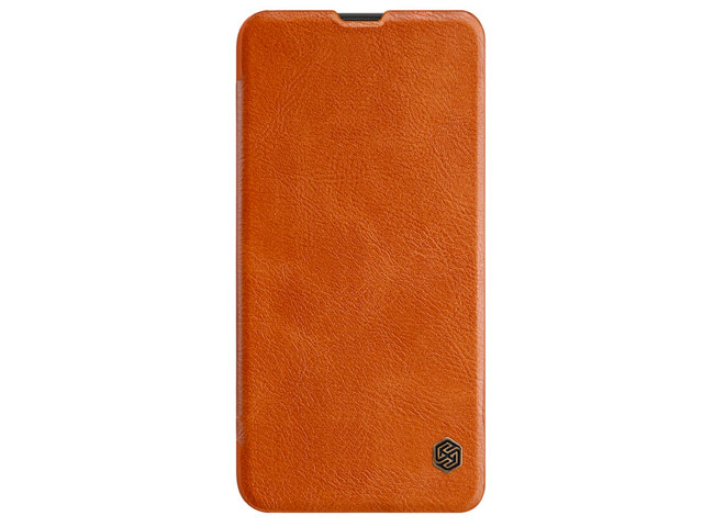Чехол Nillkin Qin leather case для Samsung Galaxy A10 (коричневый, кожаный)
