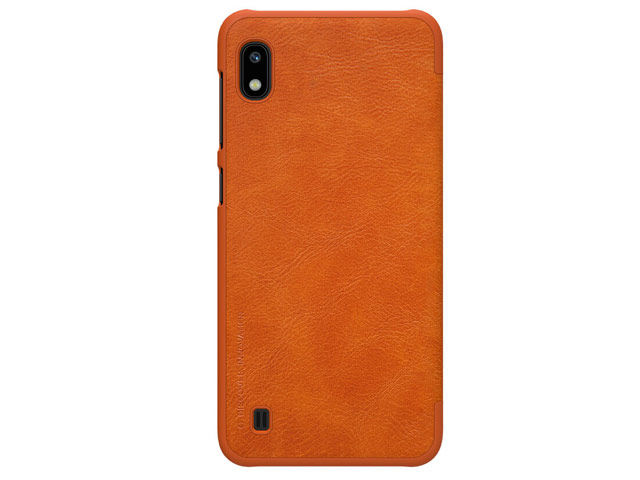 Чехол Nillkin Qin leather case для Samsung Galaxy A10 (коричневый, кожаный)