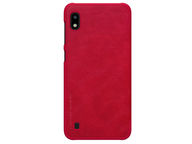 Чехол Nillkin Qin leather case для Samsung Galaxy A10 (красный, кожаный)