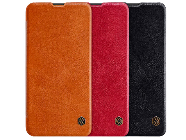 Чехол Nillkin Qin leather case для Samsung Galaxy A10 (красный, кожаный)