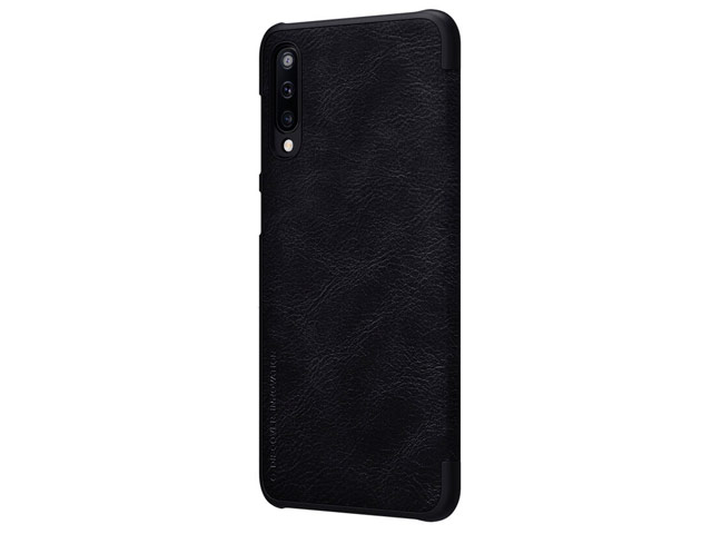 Чехол Nillkin Qin leather case для Samsung Galaxy A50 (черный, кожаный)