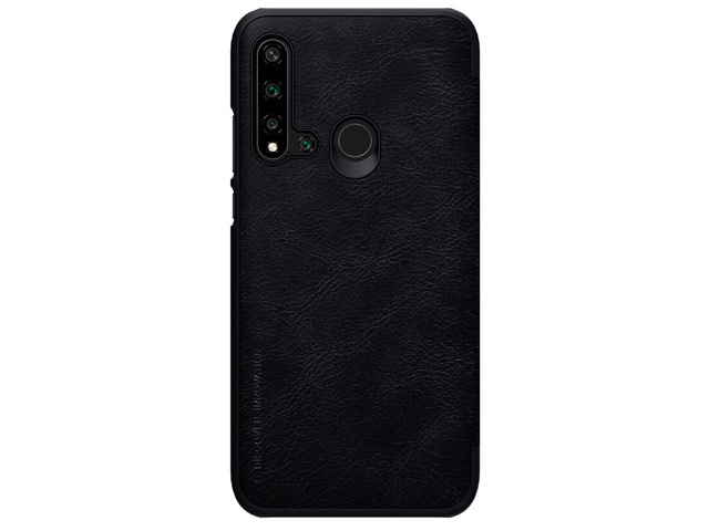 Чехол Nillkin Qin leather case для Huawei P20 lite 2019 (черный, кожаный)