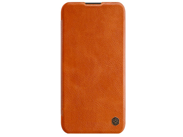 Чехол Nillkin Qin leather case для Huawei P20 lite 2019 (коричневый, кожаный)