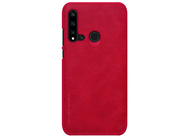 Чехол Nillkin Qin leather case для Huawei P20 lite 2019 (красный, кожаный)