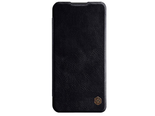 Чехол Nillkin Qin leather case для Huawei Nova 5 (черный, кожаный)
