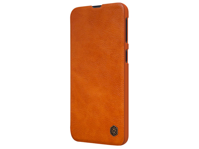 Чехол Nillkin Qin leather case для Samsung Galaxy A40 (коричневый, кожаный)