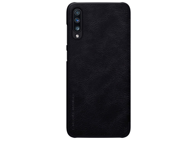 Чехол Nillkin Qin leather case для Samsung Galaxy A70 (черный, кожаный)