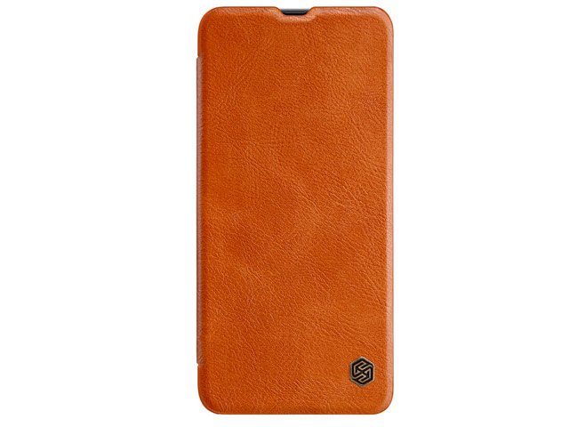 Чехол Nillkin Qin leather case для Samsung Galaxy A70 (коричневый, кожаный)