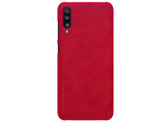 Чехол Nillkin Qin leather case для Samsung Galaxy A70 (красный, кожаный)