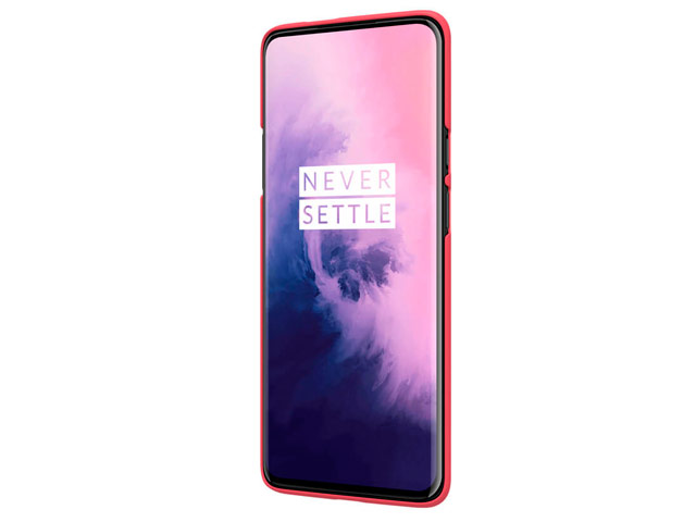 Чехол Nillkin Hard case для OnePlus 7 pro (красный, пластиковый)