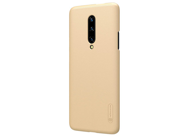 Чехол Nillkin Hard case для OnePlus 7 pro (золотистый, пластиковый)