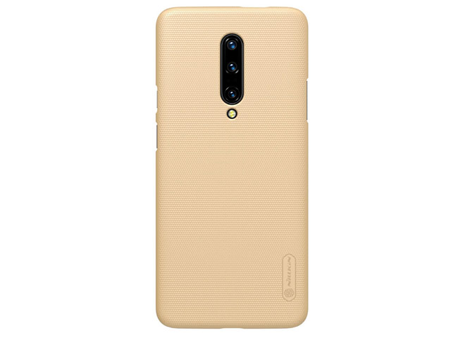 Чехол Nillkin Hard case для OnePlus 7 pro (золотистый, пластиковый)