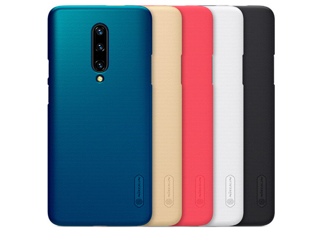 Чехол Nillkin Hard case для OnePlus 7 pro (синий, пластиковый)