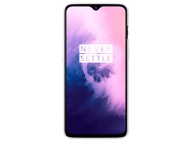 Чехол Nillkin Hard case для OnePlus 7 (белый, пластиковый)