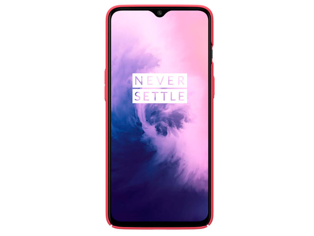 Чехол Nillkin Hard case для OnePlus 7 (красный, пластиковый)