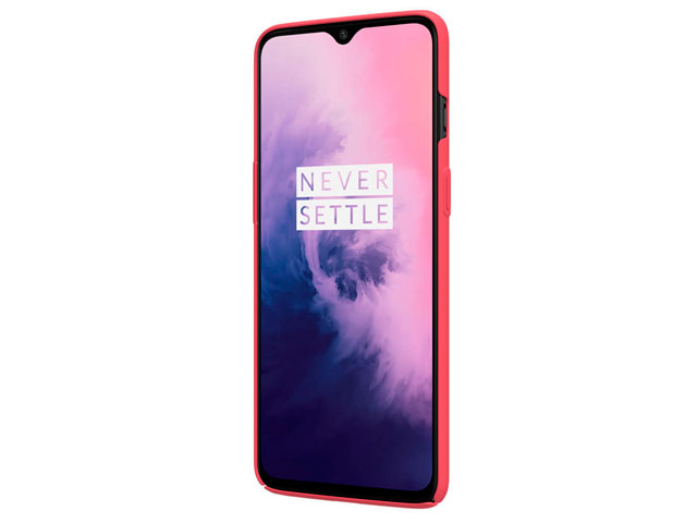 Чехол Nillkin Hard case для OnePlus 7 (красный, пластиковый)