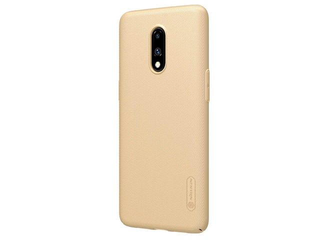 Чехол Nillkin Hard case для OnePlus 7 (золотистый, пластиковый)