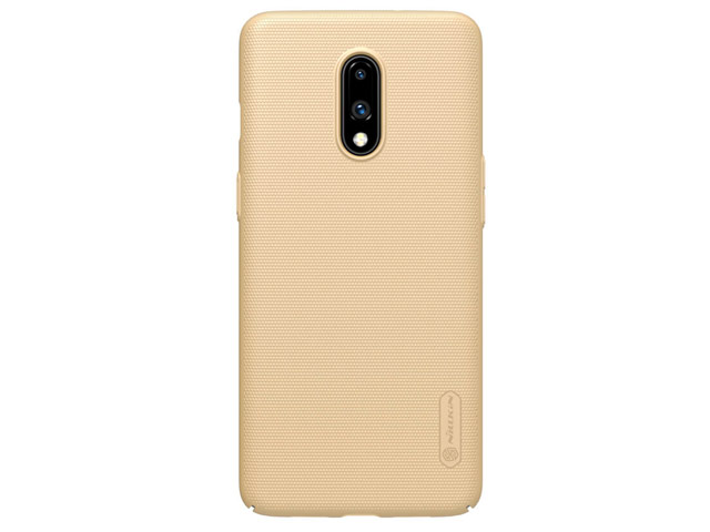 Чехол Nillkin Hard case для OnePlus 7 (золотистый, пластиковый)