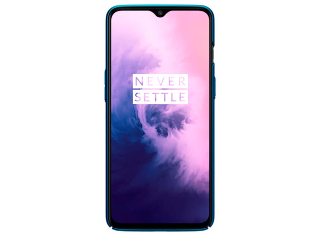 Чехол Nillkin Hard case для OnePlus 7 (синий, пластиковый)